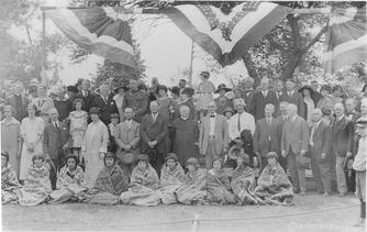 July 1924 Dedication Attendees
